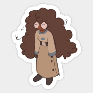 standing jade Sticker